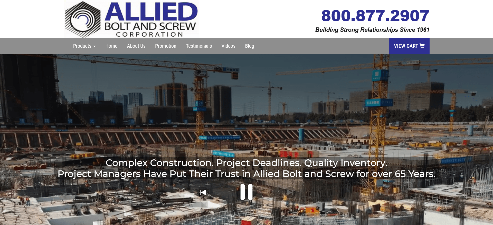 AlliedBolt.com - Ongoing Maintenance